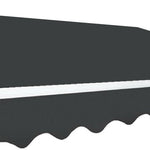 Outdoor Folding Arm Awning Retractable Sunshade Canopy Grey 4.0m x 2.5m