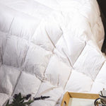 King Single Quilt - 100% White Duck Feather