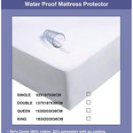 King Single Mattress Protector - Waterproof Terry w Skirt