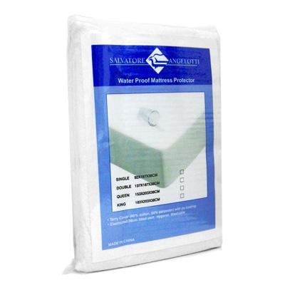 King Single Mattress Protector - Waterproof Terry w Skirt