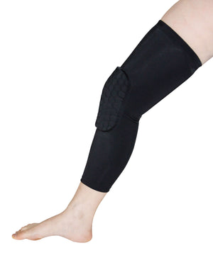 Knee Sleeve Guard Support Brace Sport Compression Calf Running