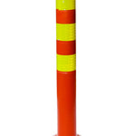 4x Plastic Traffic Bollard Barrier Post Crowd Control Safety