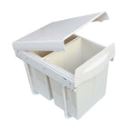 Pull Out Bin Kitchen Double Dual Slide Garbage Rubbish Waste 2X20L