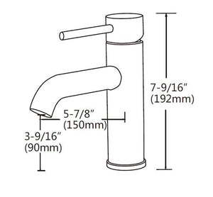 Basin Mixer Tap Faucet -Kitchen Laundry Bathroom Sink