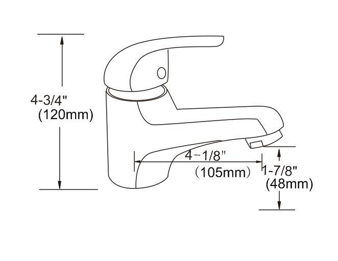 Kitchen Mixer Tap Faucet - Laundry Bathroom Sink