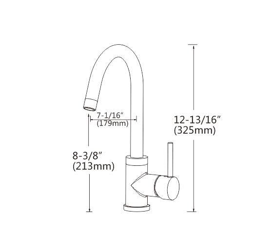 Kitchen Mixer Tap Faucet Basin Laundry Sink