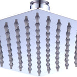 200mm Shower Head Square 304SS Polished Chrome Finish