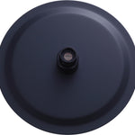 200mm Shower Head Round 304SS Electroplated Matte Black Finish