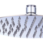 200mm Shower Head Round 304SS Polished Chrome Finish