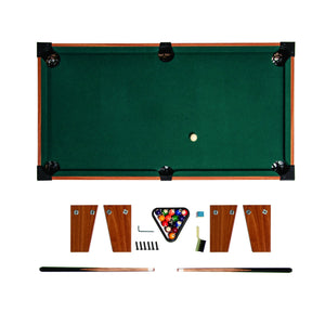 Kids Mini Billiard Table Game Toy Wooden Snooker Pool Home Fun Birthday Gift