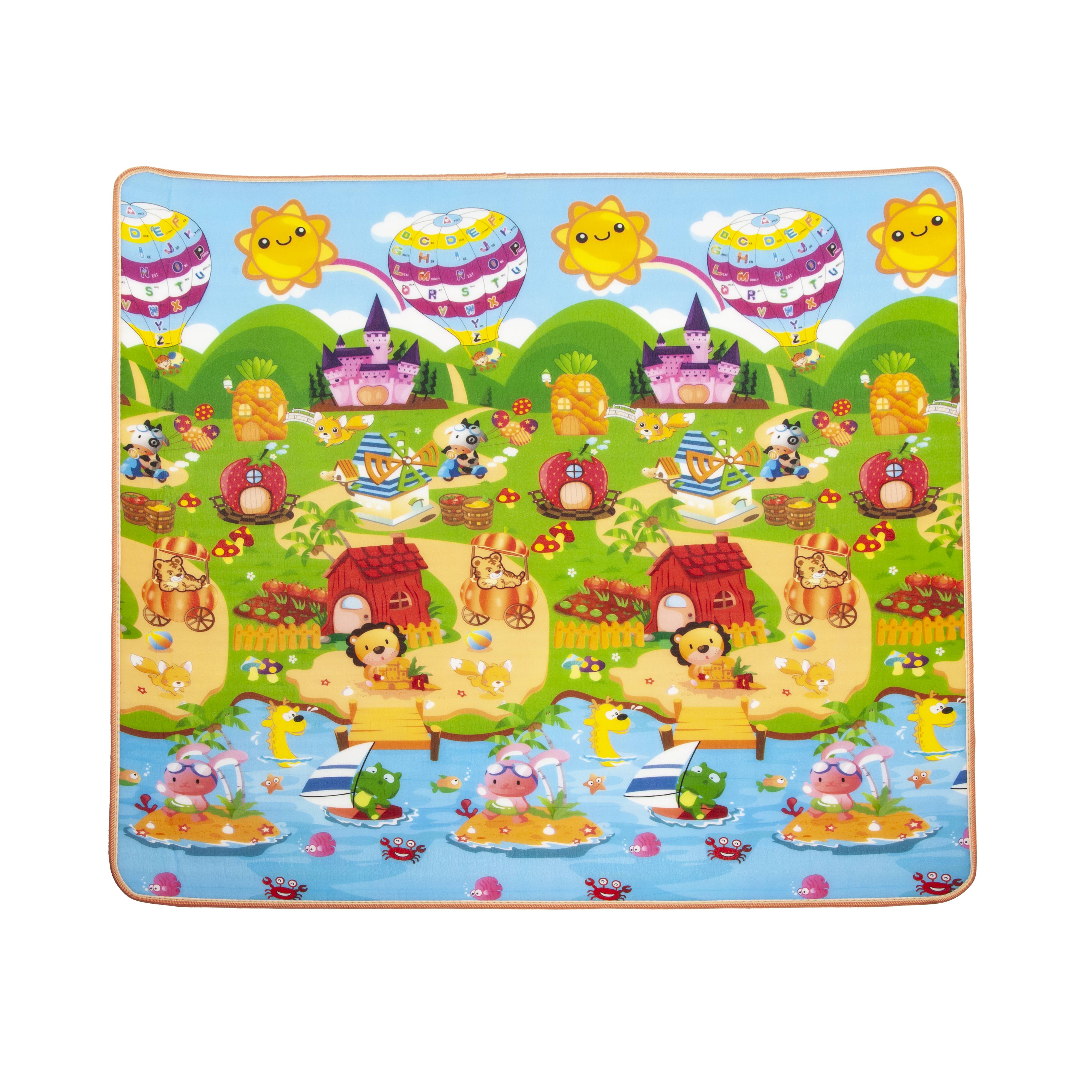 Baby Kids Play Mat Floor Rug 200x180x2CM Nontoxic Picnic Cushion Crawling