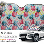 Car Sunshade Pineapple 140x72cm