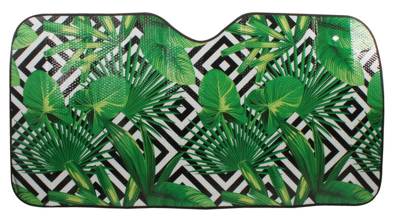 Car Sunshade Geo Palm 140x72cm 