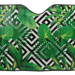 Car Sunshade Geo Palm 140x72cm 