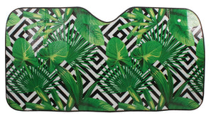 Car Sunshade Geo Palm 140x72cm 