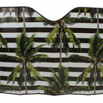 Car Sunshade Stripe Palms 140x 72cm
