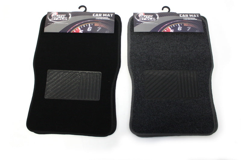 Car Mats 4pc 2 Asst Traditional