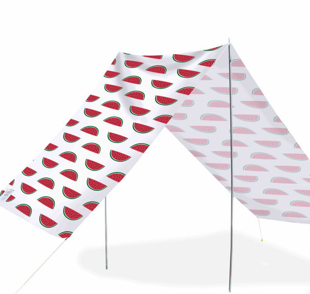 Good Vibes Summer Beach Tent Watermelon 148x370cm