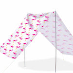 Good Vibes Summer Beach Tent Flamingo 148x370cm