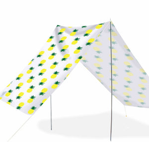 Good Vibes Summer Beach Tent Pineapple 148x370cm