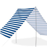 Good Vibes Summer Beach Tent Navy Stripe 148x370cm
