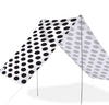 Good Vibes Summer Beach Tent Spot Black 148x370cm