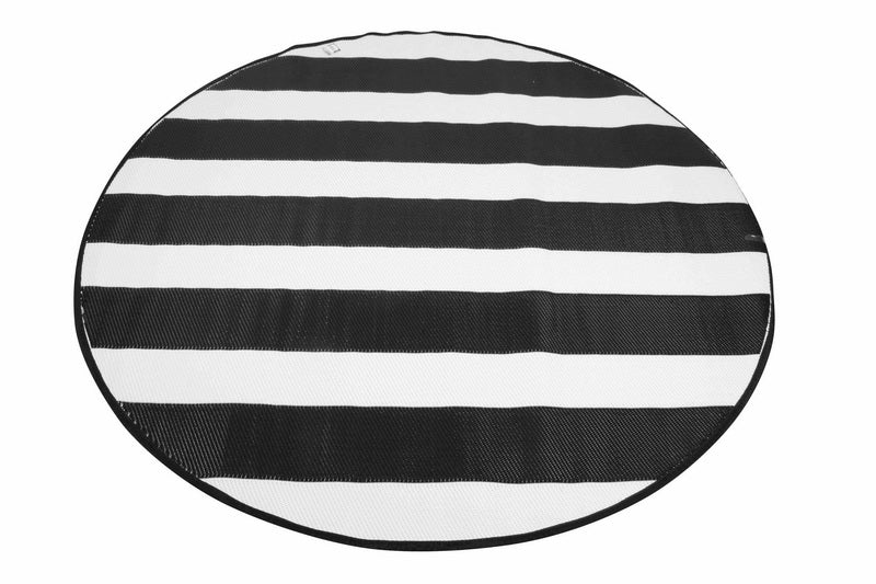 Outdoor Pp Mat Weatherproof Nautical Round Dia. 200cm