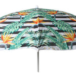 Beach Umbrella 180cm Bird Of Paradise Design