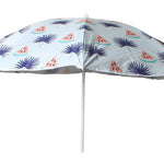 Beach Umbrella 180cm Watermelon Palm Design