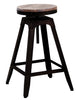 Adjustable Swivel Industrial Bar Stool