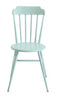 Aluminium Windsor Dinning Chair Retro Blue Set of 2