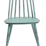 Aluminium Dinning Chair Retro Blue Set of 2
