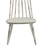 Aluminium Dinning Chair Retro White Set of 2