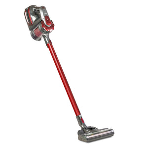 Devanti 150 Cordless Handheld Stick Vacuum Cleaner 2 Speed   Red And Grey