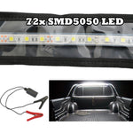 LED FLEXIBLE CAMPING STRIP LIGHT 5050 SMD CARAVAN BOAT WATERPROOF BAR 12V 1.3M