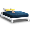 Artiss Double Wooden Bed Frame Base - White