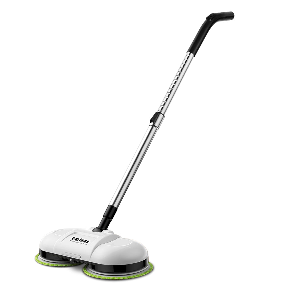 Cop Rose Electric Spin Mop Wireless Floor Cleaner Sweeper Washer Polisher Clean