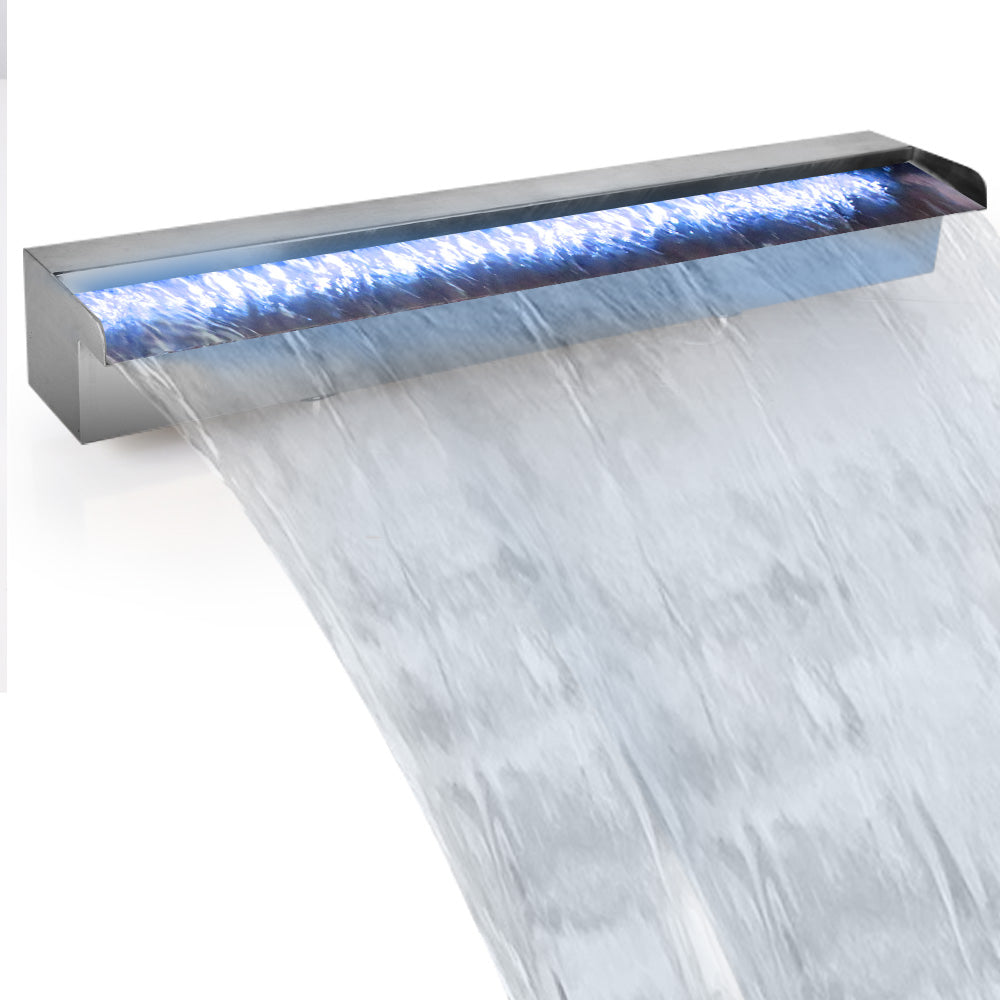 Gardeon LED Light Water Blade Feature Waterfall 60cm