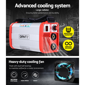 Giantz Portable 280A Inverter Welder DC MMA ARC Metal Stick Welding Machine IGBT