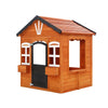 Kids Cubby House Wooden Outdoor Playhouse Timber Childrens Pretend Play