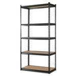 Giantz 5 Tier Shelving Unit - Chacoal