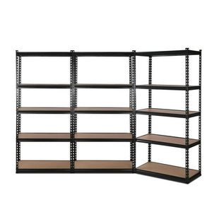 3x0.7M Warehouse Shelving Racking Storage Garage Steel Metal Shelves Rack