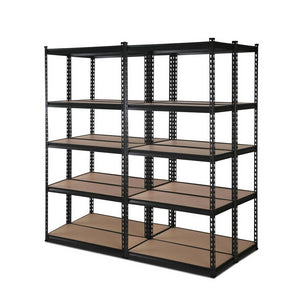 4x0.7M Warehouse Shelving Racking Storage Garage Steel Metal Shelves Rack