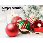 Jingle Jollys 50pcs Christmas Baubles - Red