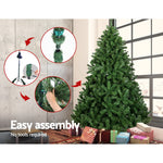 Jingle Jollys 1.8M 6FT Christmas Tree Xmas Decoration Home Decor 800 Tips Green