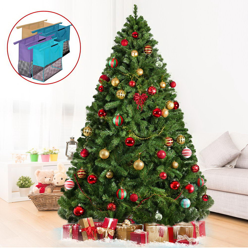 Jingle Jollys 2.1M 7FT Christmas Tree Xmas Decoration Green Home Decor Bonus Bags