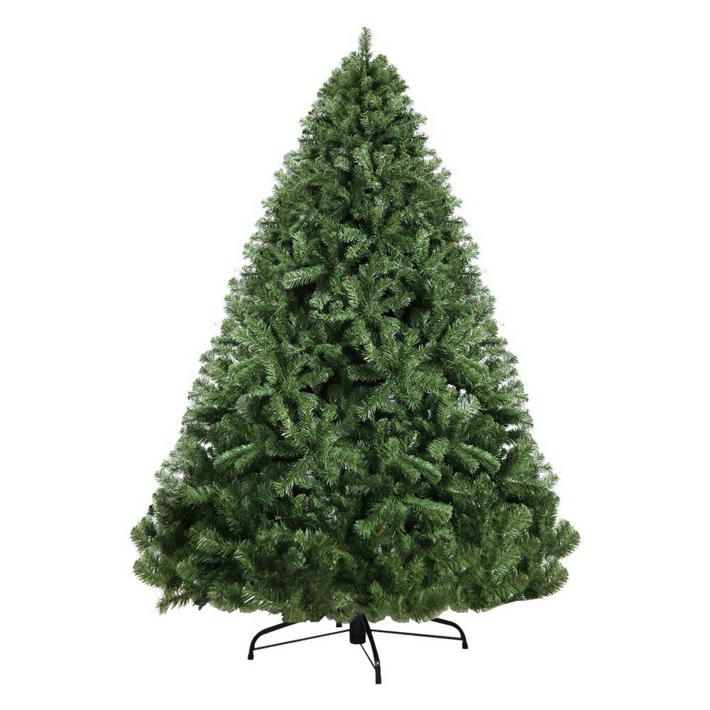 Jingle Jollys 2.4M 8FT Christmas Tree Xmas Decoration Home Decor 1500 Tips Green