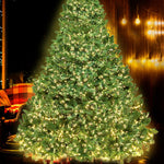 Jingle Jollys 2.4M 8FT Christmas Tree Xmas 3190 LED Lights Warm White 1436 Tips