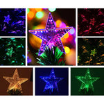 Jingle Jollys 1.8M 6FT LED Christmas Tree Xmas Optic Fiber Multi Colour Lights