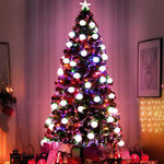 Jingle Jollys 1.8M 6FT LED Christmas Tree Xmas Optic Fiber Multi Colour Lights